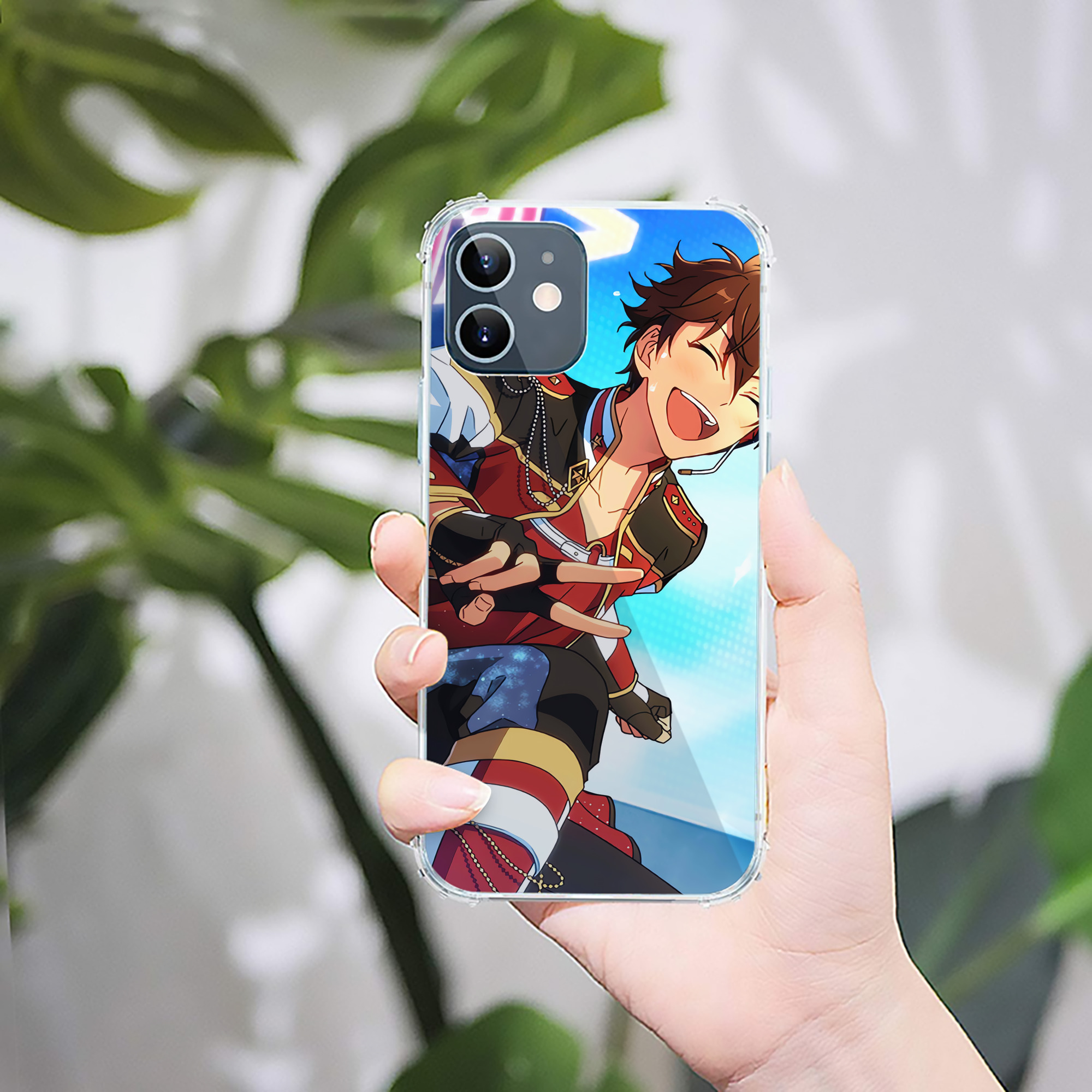 （画像用） あんさんぶるスターズ! Ensemble Stars 【iPhone 12シリーズ対応】透明スマホケース（クリアソフトケース）